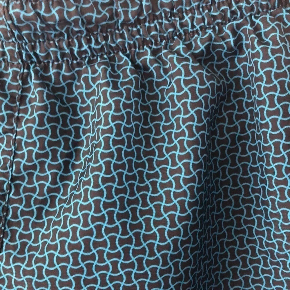 𝅺Nike Athletic Running Shorts Builtin Underwear Dry Fit Size M Gym Workout Blue
